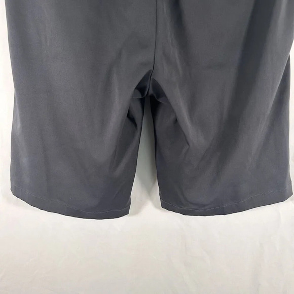 Slazenger Golf Shorts Men's 30 Solid Grey Chino Button Zip 4 Pocket Lightweight - Picture 9 of 10